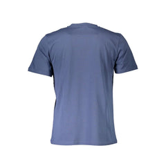 North Sails Blue Cotton Men T-Shirt - T-Shirts