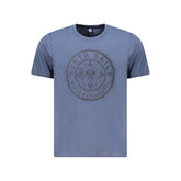North Sails Blue Cotton Men T-Shirt - T-Shirts