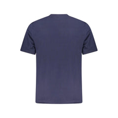 North Sails Blue Cotton Men T-Shirt - T-Shirts