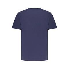 North Sails Blue Cotton Men T-Shirt - T-Shirts
