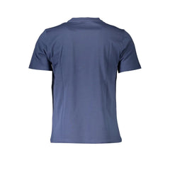 North Sails Blue Cotton Men T-Shirt - T-Shirts