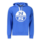 North Sails Blue Cotton Men’s Sweater - Hoodies