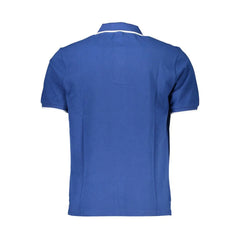 North Sails Blue Cotton Polo Shirt - Polos