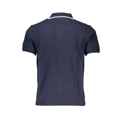 North Sails Blue Cotton Polo Shirt - Polos