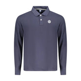 North Sails Blue Cotton Polo Shirt - Polos
