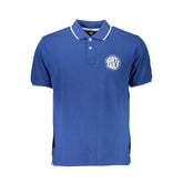 North Sails Blue Cotton Polo Shirt - Polos
