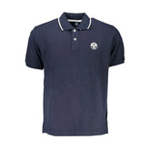 North Sails Blue Cotton Polo Shirt - S - Polos