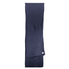 North Sails Blue Cotton Scarf - Scarves & Shawls