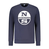 North Sails Blue Cotton Sweatshirt - Sweatshirts
