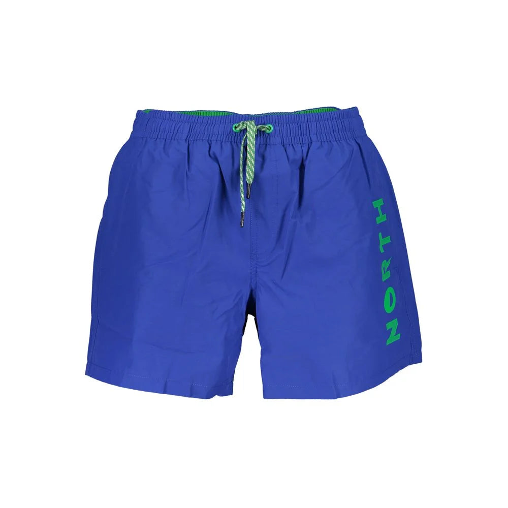 North Sails Blue Cotton Swimwear - S - Swim Boxers