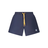 North Sails Blue Cotton Swimwear - Swim Boxers