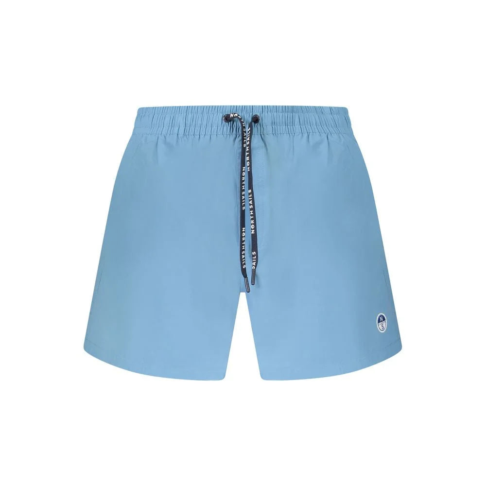 North Sails Blue Cotton Swimwear - Swim Boxers