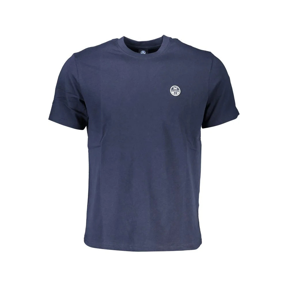 North Sails Blue Cotton T-Shirt - T-Shirts