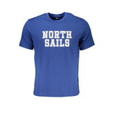 North Sails Blue Cotton T-Shirt - T-Shirts