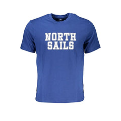 North Sails Blue Cotton T-Shirt - T-Shirts