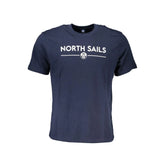 North Sails Blue Cotton T-Shirt - T-Shirts