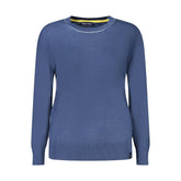 North Sails Blue Cotton Women Sweater - Sweaters