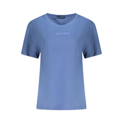 North Sails Blue Cotton Women T-Shirt - S - T-Shirts