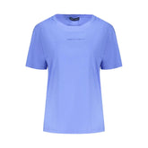 North Sails Blue Cotton Women T-Shirt - S - T-Shirts
