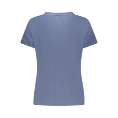 North Sails Blue Cotton Women T-Shirt - T-Shirts
