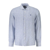North Sails Blue Linen Shirt - M - Shirts