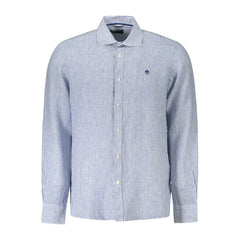 North Sails Blue Linen Shirt - M - Shirts