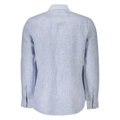North Sails Blue Linen Shirt - M - Shirts