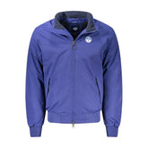 North Sails Blue Polyamide Men Jacket - M