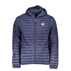 North Sails Blue Polyamide Men Jacket - Puffer Jackets