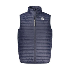 North Sails Blue Polyamide Men Jacket - Vests