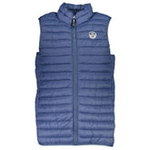 North Sails Blue Polyamide Men Jacket - Vests
