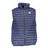 North Sails Blue Polyamide Men Jacket - Vests