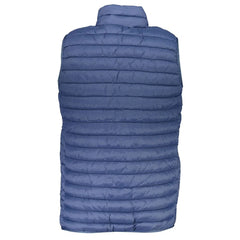 North Sails Blue Polyamide Men Jacket - Vests