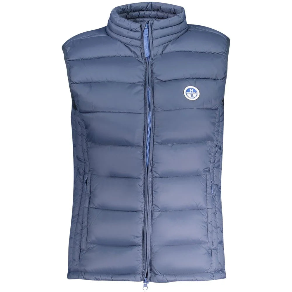 North Sails Blue Polyamide Women’s Jacket - Vests