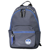 North Sails Blue Polyester Men Backpack - Laptop Backpacks