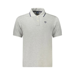 North Sails Brown Cotton Men Polo Shirt - Polos