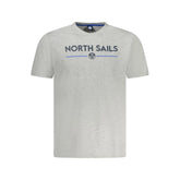 North Sails Brown Cotton Men T-Shirt - T-Shirts