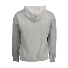 North Sails Gray Cotton Men Sweater - Hoodies