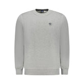 North Sails Gray Cotton Men Sweater - Sweatshirts