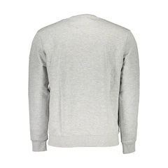 North Sails Gray Cotton Men Sweater - Sweatshirts
