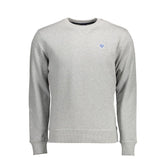 North Sails Gray Cotton Men Sweater - Sweatshirts