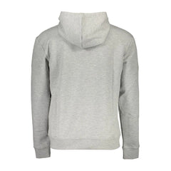 North Sails Gray Cotton Men Sweater - XXL - Hoodies