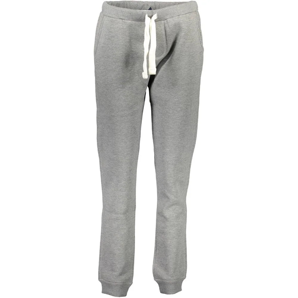 North Sails Gray Cotton Pant - Joggers