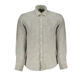 North Sails Gray Linen Shirt - Shirts