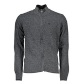North Sails Gray Polyamide Men Cardigan - Cardigans