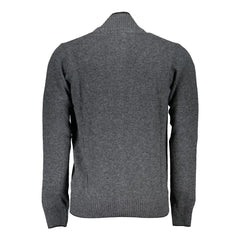 North Sails Gray Polyamide Men Cardigan - Cardigans