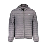 North Sails Gray Polyamide Men Jacket - Puffer Jackets