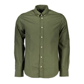 North Sails Green Cotton Men Shirt - Shirts