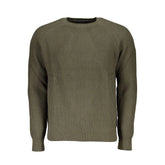 North Sails Green Cotton Men Sweater - Sweaters