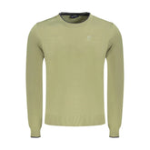 North Sails Green Cotton Men Sweater - Sweaters